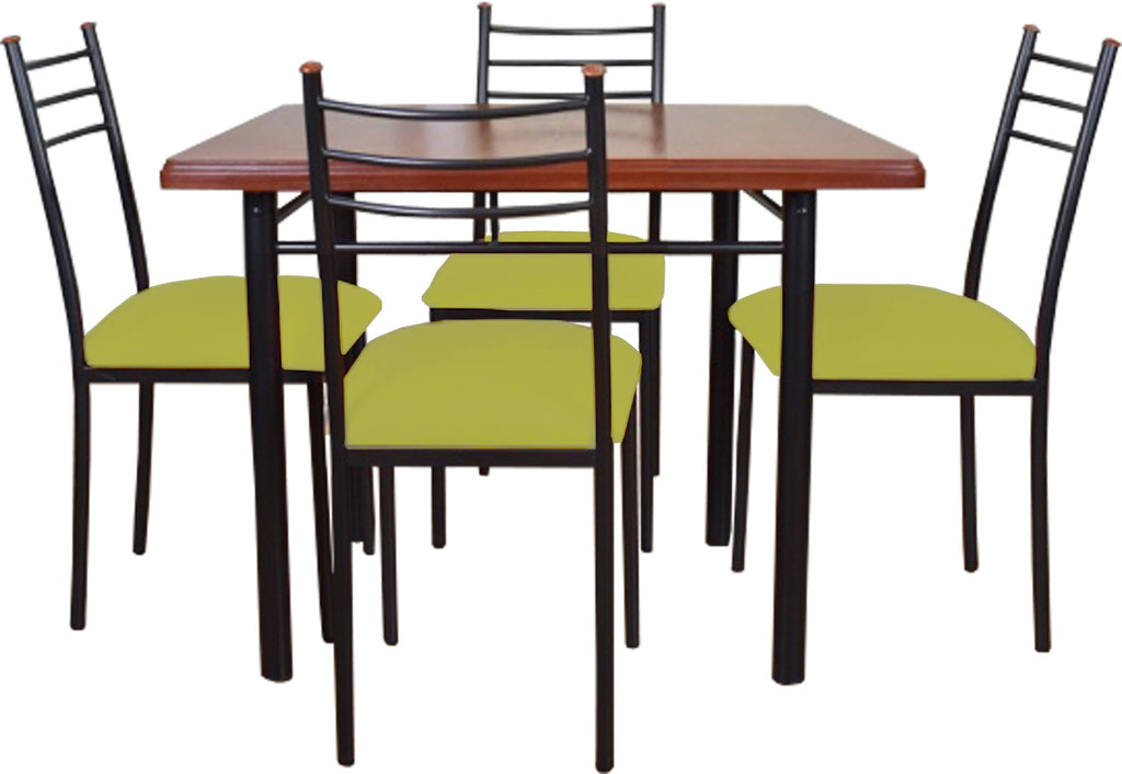 Comedor Ranco 4 Sillas Pistacho