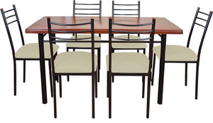 Comedor Ranco 6 Sillas Crudo