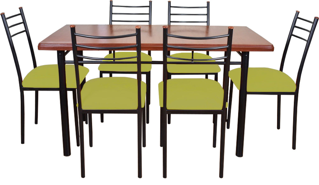 Comedor Ranco 6 Sillas Pistacho
