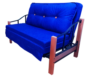 Sofá Futón Cama Ranco Azul