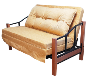 Sofá Futón Cama Ranco Mostaza