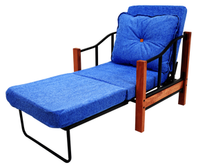 Sillón Futón Cama Ranco Azul