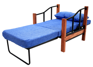 Sillón Futón Cama Ranco Azul