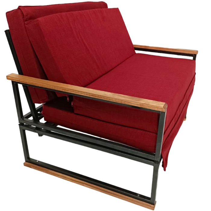 Futón Cama Folk  Burdeo