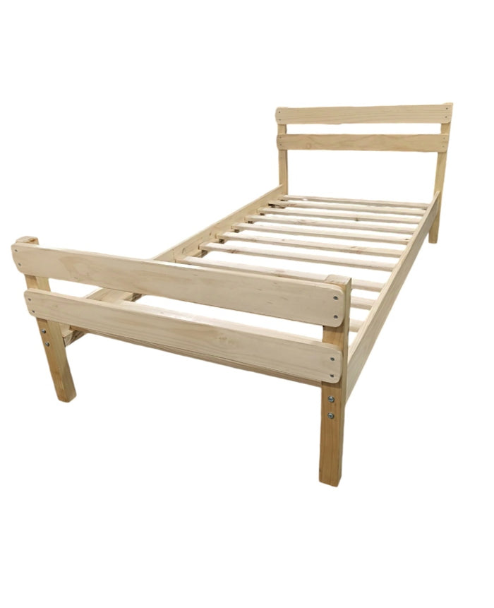 CAMA MADERA NATURA 1.5 PLAZA